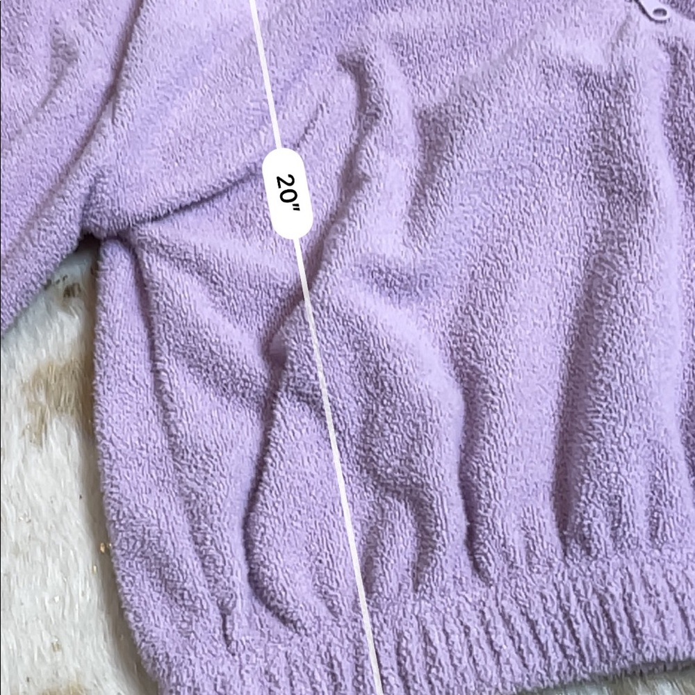 Urban outfitters lavender purple soft quarter zip pullover - Picture 3 of 4